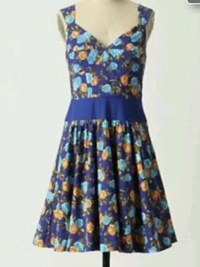 Anthro Plenty by Tracy Reese Floral Dress